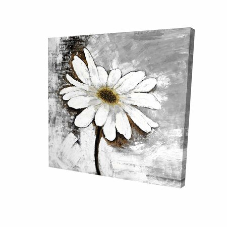BEGIN HOME DECOR 16 x 16 in. Abstract Daisy-Print on Canvas 2080-1616-FL145